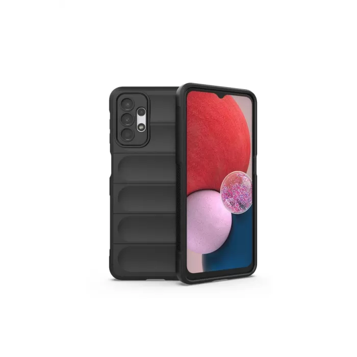 Newface Samsung Galaxy A13 4G Kılıf Optimum Silikon - Siyah