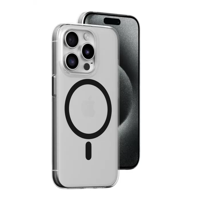 Joko iPhone 14 Pro Max Kılıf Bubble Magsafe Kapak - Siyah