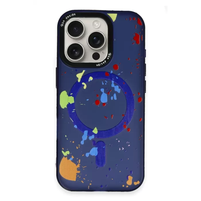 Joko iPhone 16 Pro Max Colorful Magsafe Kapak - Titan Gri