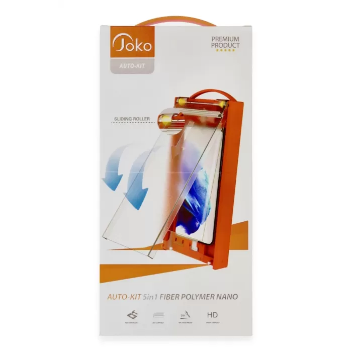 Joko Xiaomi Redmi Note 13 Pro Plus AutoKit 5in1 Fiber Polymer Nano Ekran Koruyucu