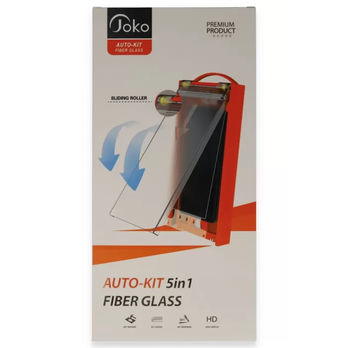Joko Xiaomi Redmi Note 14 Pro 4G AutoKit 5in1 Fiber Cam Ekran Koruyucu