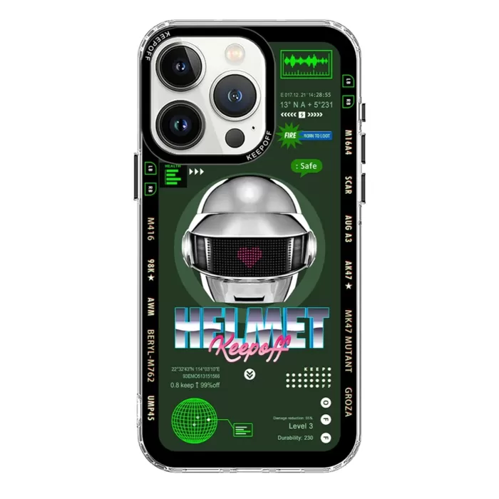 Keep Off iPhone 15 Pro Max Parallel Space Time Magsafe Kapak - Metal Confession