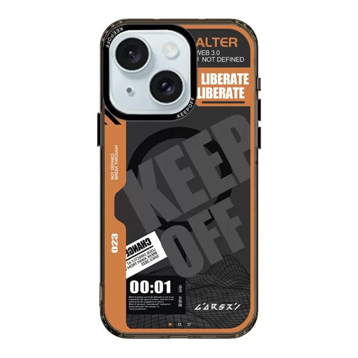 Keep Off iPhone 15 Imagination Of Time Magsafe Kapak - Escape From
