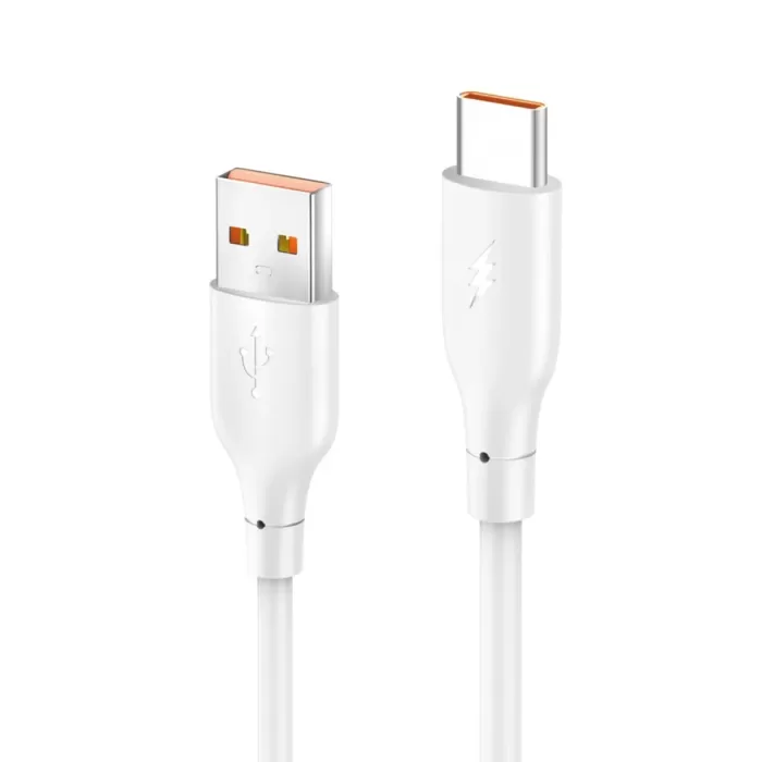 Konfulon DC65 USB to Type-C 1M 3.0A Hızlı Şarj Kablo - Beyaz