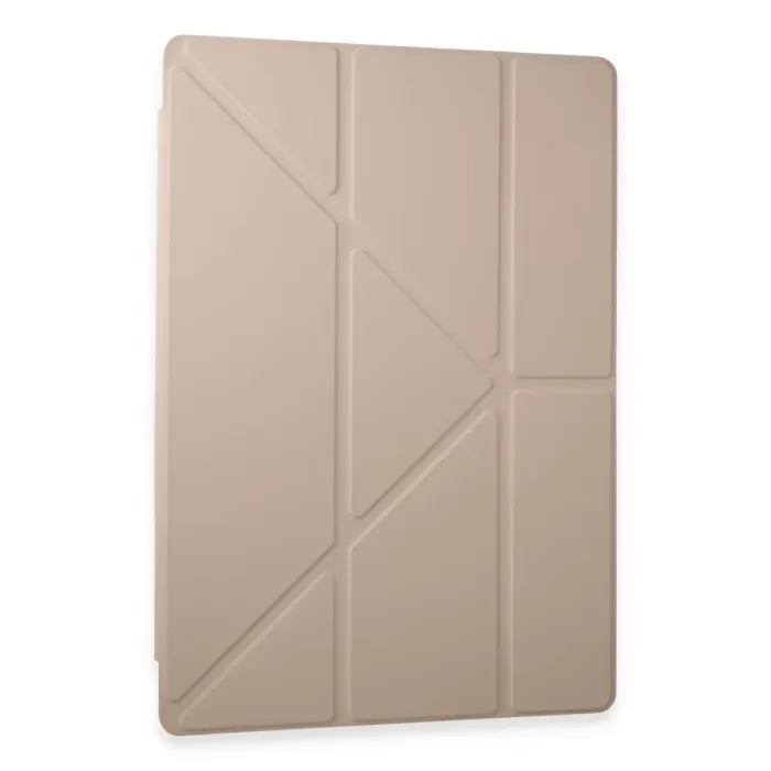 Newface Samsung Galaxy Tab A9 Kılıf Kalemlikli Mars Tablet Kılıfı - Rose Gold