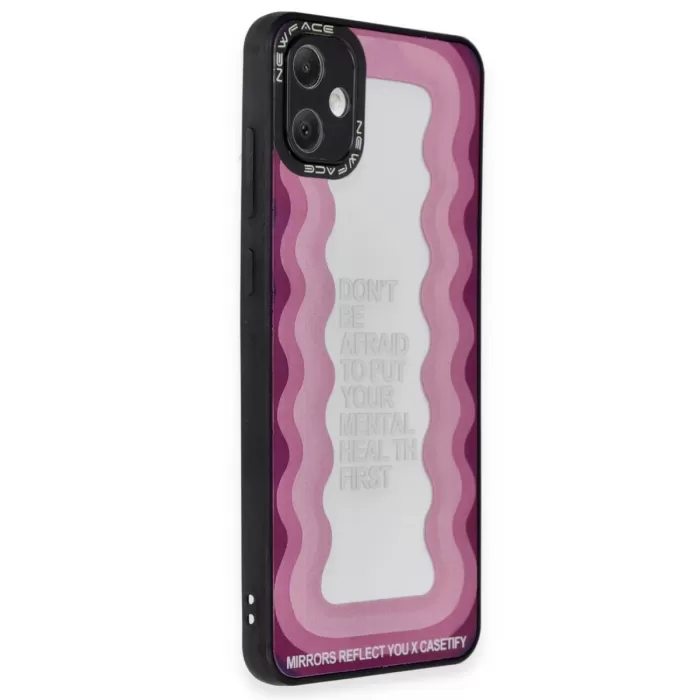 Newface Samsung Galaxy A05 Kılıf Mirror Desenli Kapak - Mirror - 11