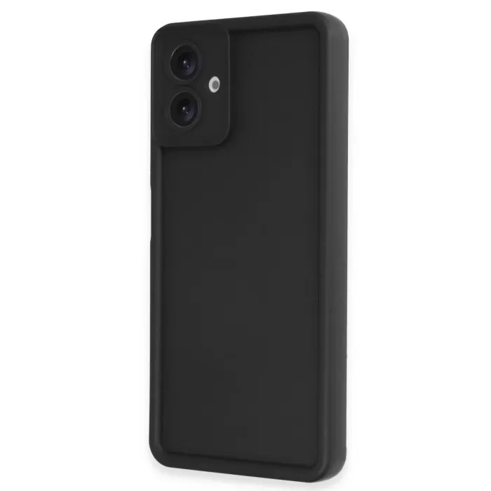 Newface Samsung Galaxy A06 Kılıf Viera Silikon - Siyah