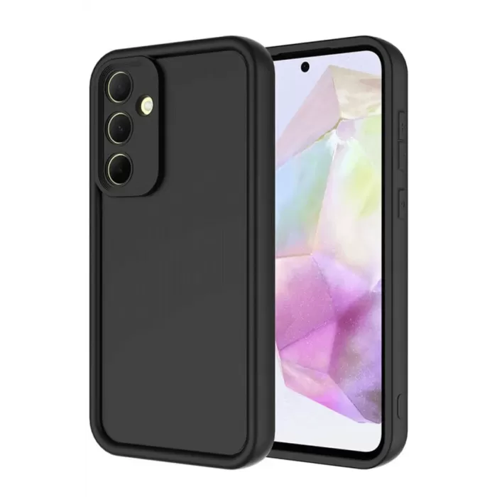 Newface Samsung Galaxy A16 5G Kılıf Viera Silikon - Siyah