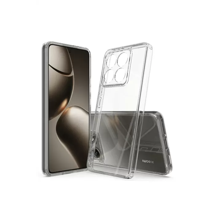 Newface Xiaomi Mi 14T Kılıf Lüx Şeffaf Silikon