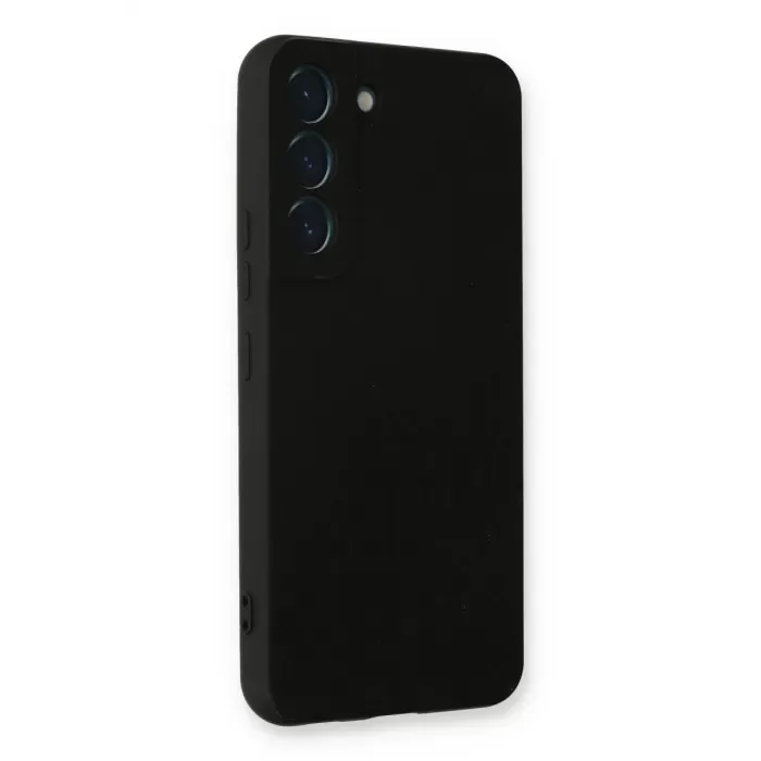  Samsung Galaxy S23 Plus Kılıf Nano içi Kadife Silikon - Siyah