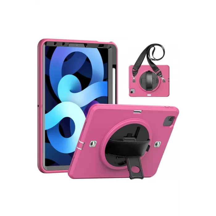  iPad Pro 11 (2020) Kılıf Strap-C Otterbox Tablet Kapak - Pembe