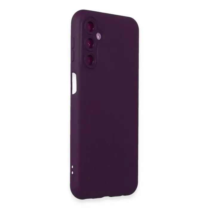  Samsung Galaxy M14 5G Kılıf Nano içi Kadife Silikon - Mor