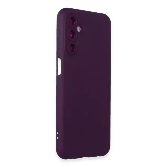  Samsung Galaxy M14 5G Kılıf Nano içi Kadife Silikon - Mor