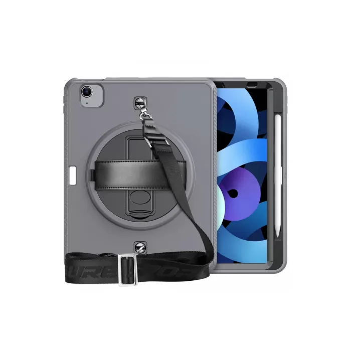  iPad Pro 11 (2020) Kılıf Strap-C Otterbox Tablet Kapak - Gri
