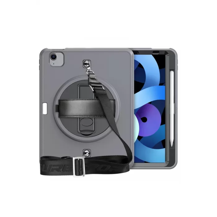  iPad Pro 11 (2020) Kılıf Strap-C Otterbox Tablet Kapak - Gri