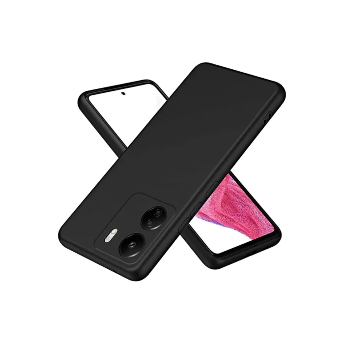  Xiaomi Redmi 13C Kılıf First Silikon - Siyah