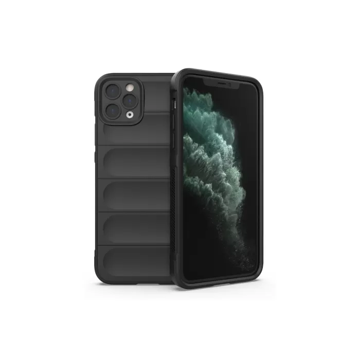  iPhone 11 Pro Max Kılıf Optimum Silikon - Siyah