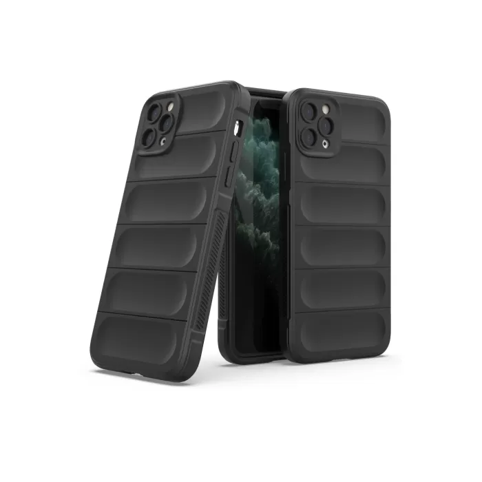  iPhone 11 Pro Max Kılıf Optimum Silikon - Siyah