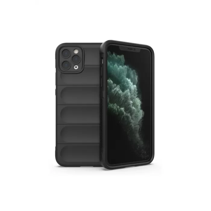  iPhone 11 Pro Max Kılıf Optimum Silikon - Siyah