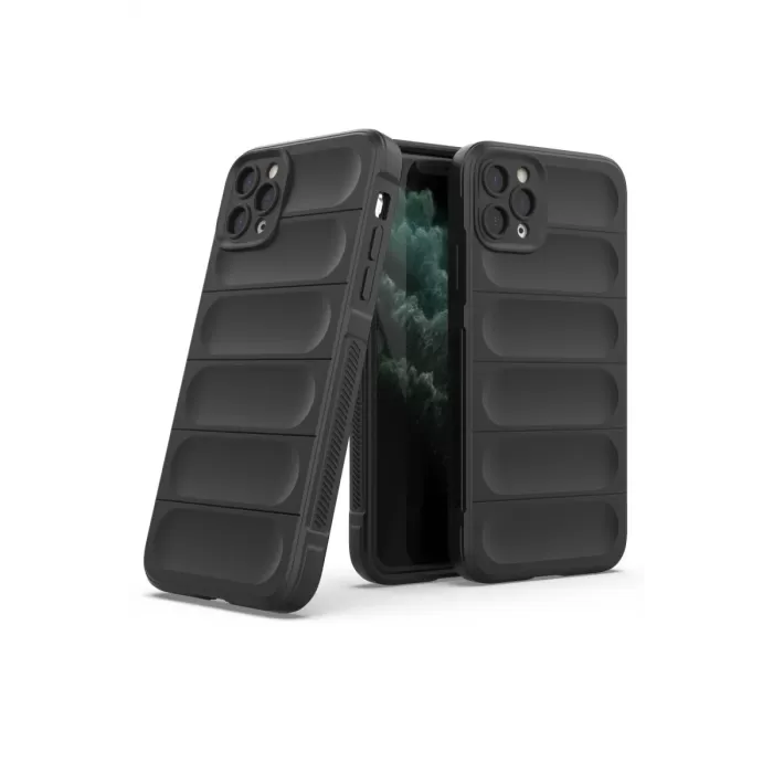  iPhone 11 Pro Max Kılıf Optimum Silikon - Siyah
