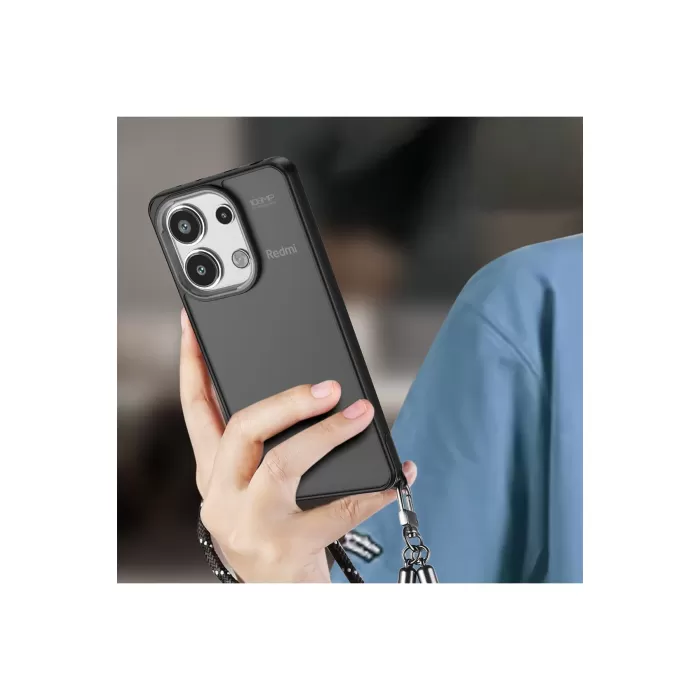  Xiaomi Redmi Note 13 Pro 4G Kılıf Elegant Kapak - Siyah
