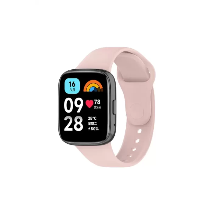  Xiaomi Redmi Watch 3 Active Klasik Kordon - Pudra