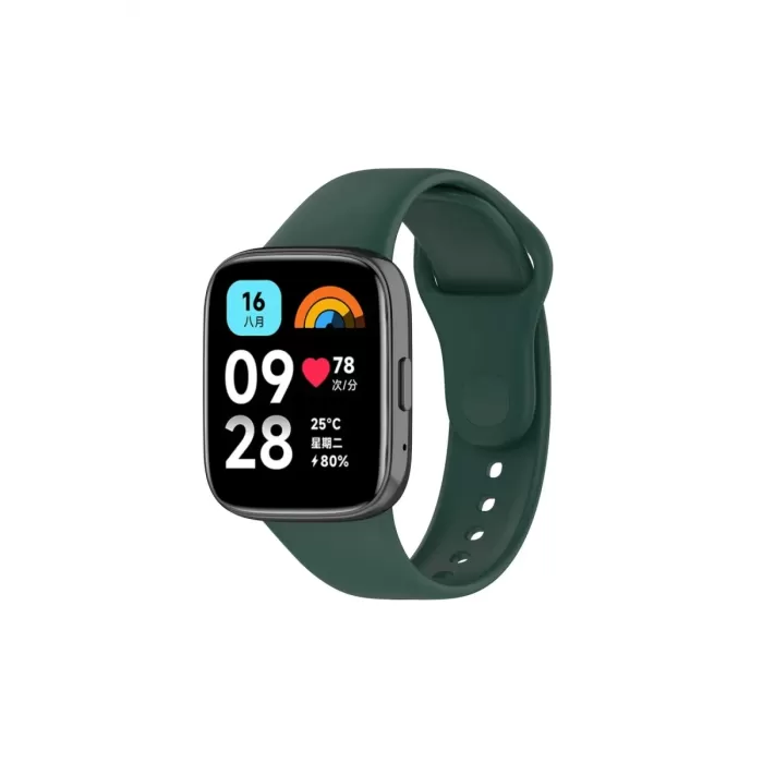  Xiaomi Redmi Watch 3 Active Klasik Kordon - Haki Yeşil