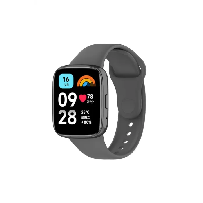  Xiaomi Redmi Watch 3 Active Klasik Kordon - Füme