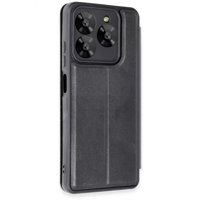 Newface General Mobile Era 50 Kılıf Flip Cover - Siyah