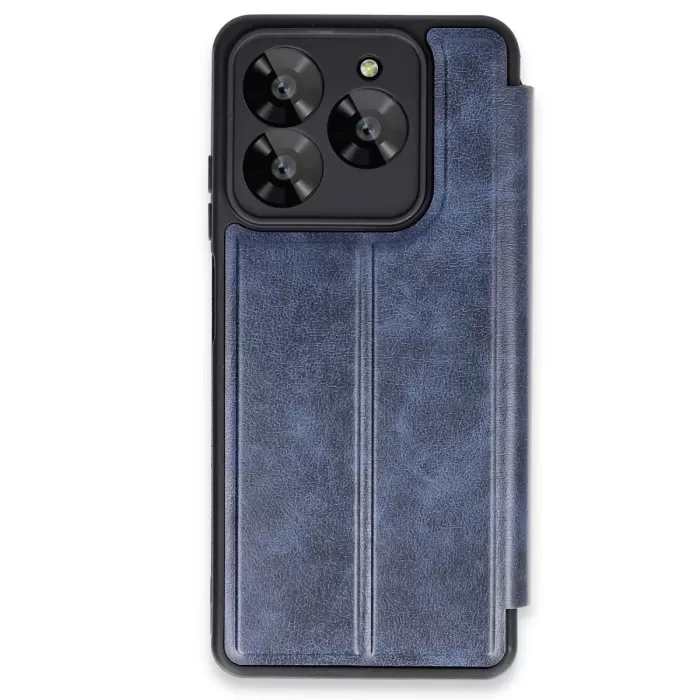 Newface General Mobile Era 50 Kılıf Flip Cover - Lacivert