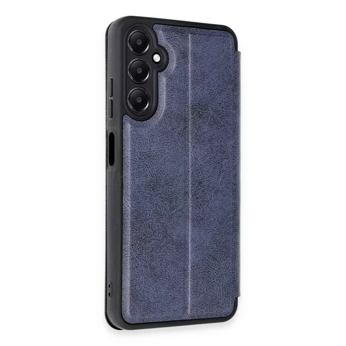 Newface Samsung Galaxy A55 5G Kılıf Flip Cover - Lacivert