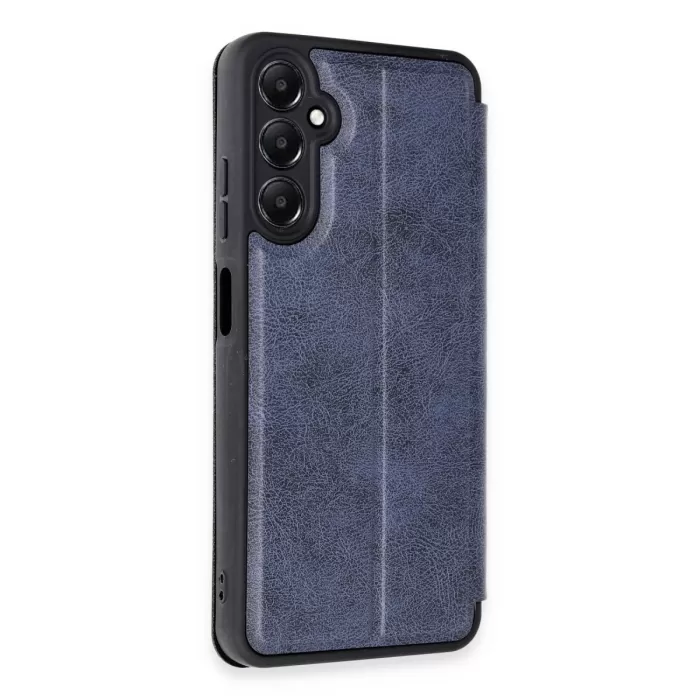 Newface Samsung Galaxy A55 5G Kılıf Flip Cover - Lacivert
