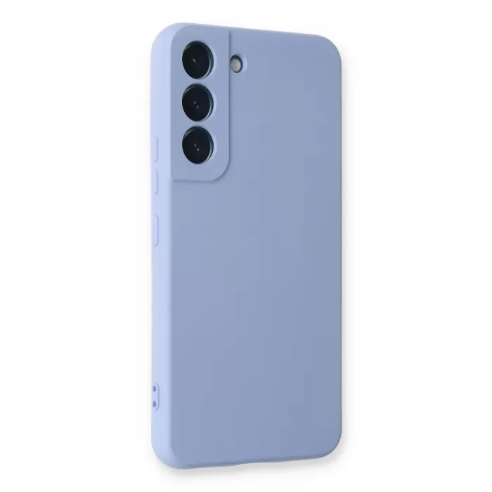    Samsung Galaxy S23 Kılıf Nano içi Kadife Silikon - Lila
