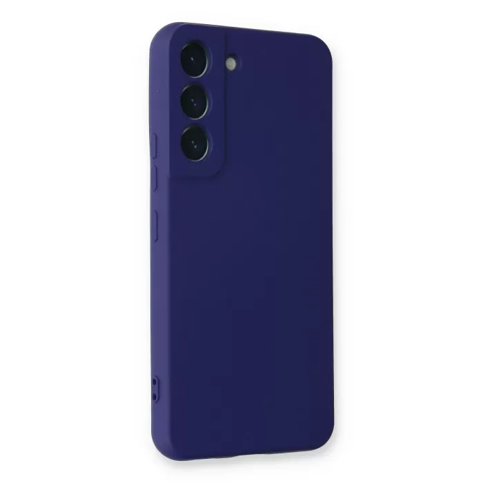    Samsung Galaxy S23 Kılıf Nano içi Kadife Silikon - Mor