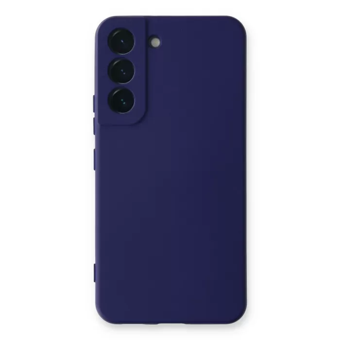    Samsung Galaxy S23 Kılıf Nano içi Kadife Silikon - Mor