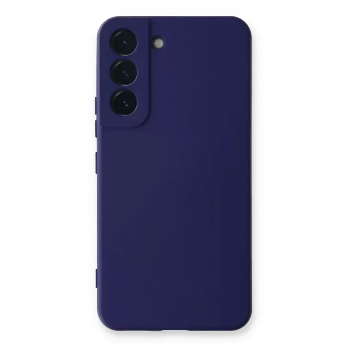    Samsung Galaxy S23 Kılıf Nano içi Kadife Silikon - Mor