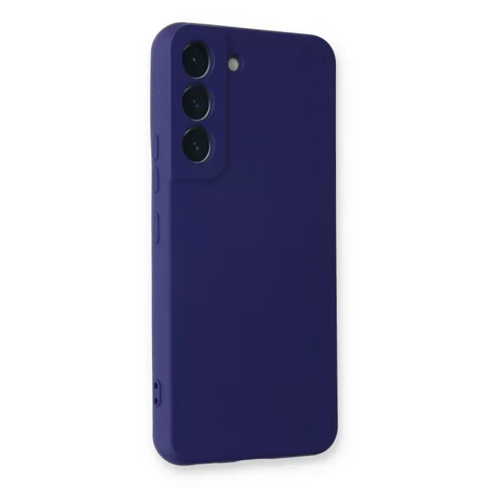    Samsung Galaxy S23 Kılıf Nano içi Kadife Silikon - Mor