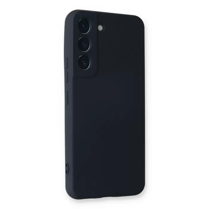    Samsung Galaxy S23 Kılıf Nano içi Kadife Silikon - Lacivert