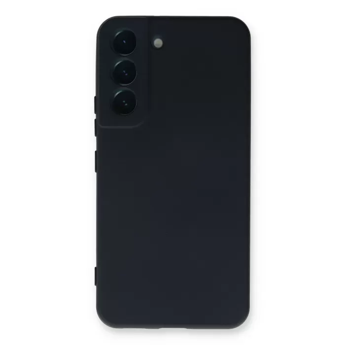    Samsung Galaxy S23 Kılıf Nano içi Kadife Silikon - Lacivert