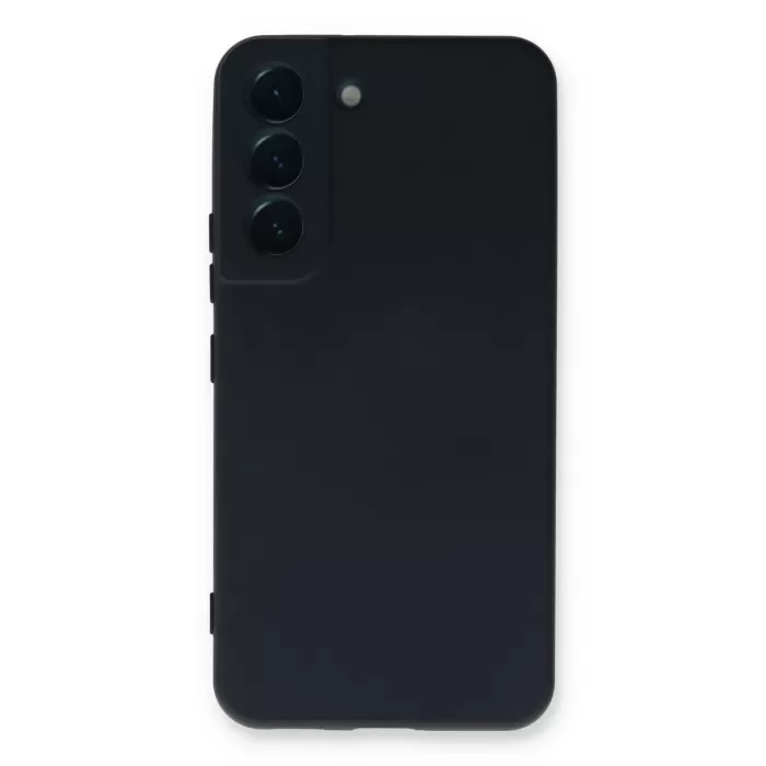    Samsung Galaxy S23 Kılıf Nano içi Kadife Silikon - Lacivert
