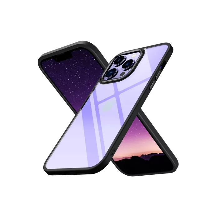 Newface iPhone 13 Pro Max Kılıf Power Silikon - Siyah