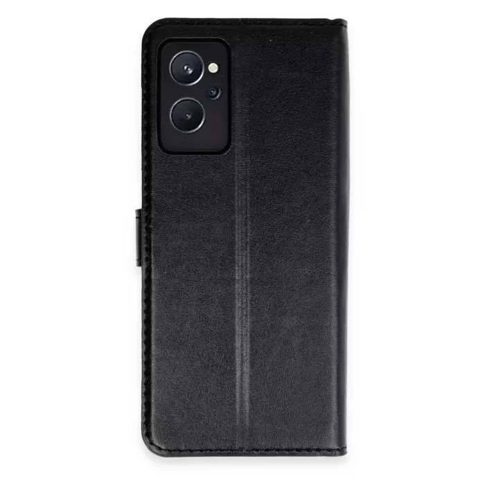 Newface Realme 9i Trend S Plus Kapaklı Kılıf - Siyah