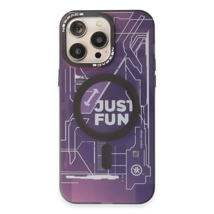 Newface iPhone 13 Pro Max Kılıf Venüs Magneticsafe Desenli Kapak - Venüs - 1