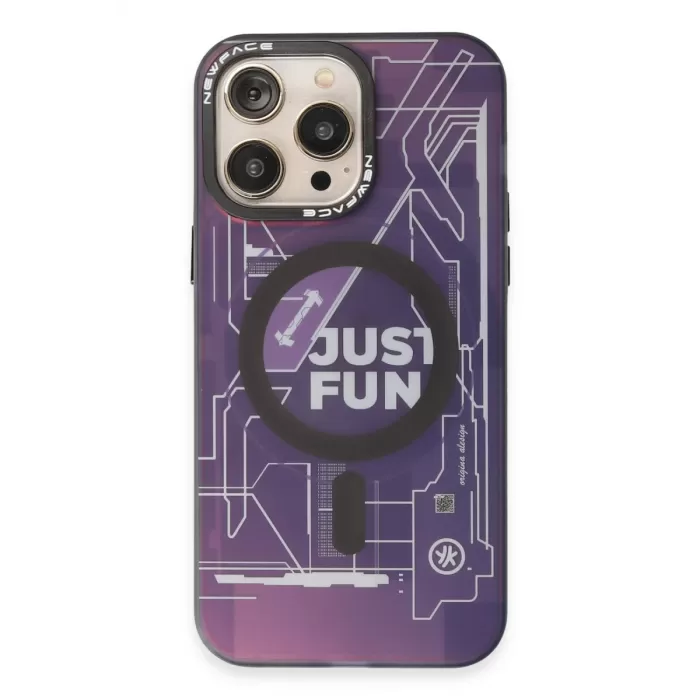 Newface iPhone 13 Pro Max Kılıf Venüs Magneticsafe Desenli Kapak - Venüs - 1