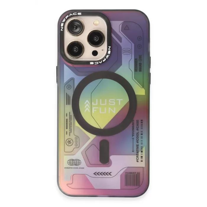 Newface iPhone 13 Pro Max Kılıf Venüs Magneticsafe Desenli Kapak - Venüs - 2