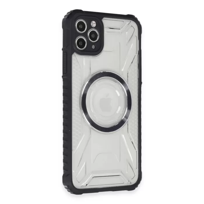 Newface iPhone 11 Pro Kılıf Prag Magneticsafe Kapak - Siyah