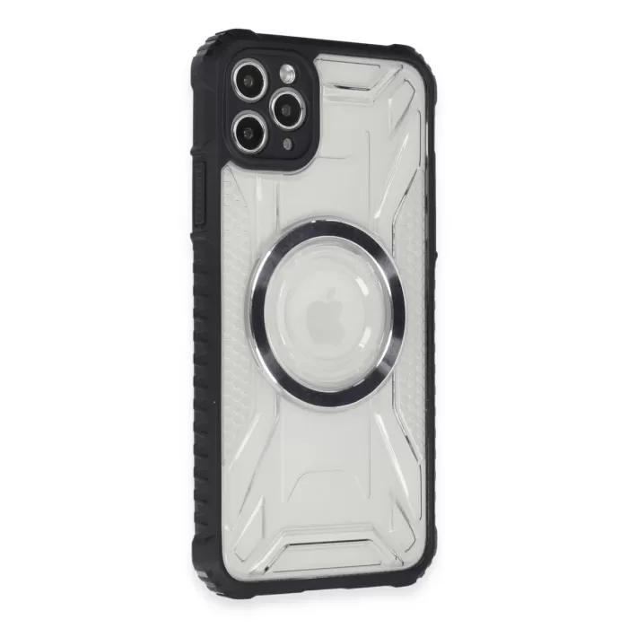 Newface iPhone 11 Pro Kılıf Prag Magneticsafe Kapak - Siyah