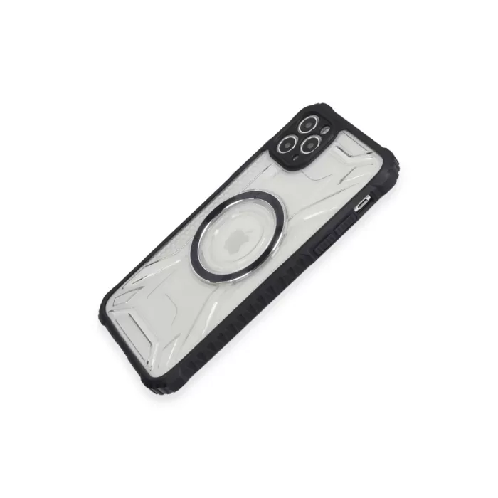 Newface iPhone 11 Pro Kılıf Prag Magneticsafe Kapak - Siyah