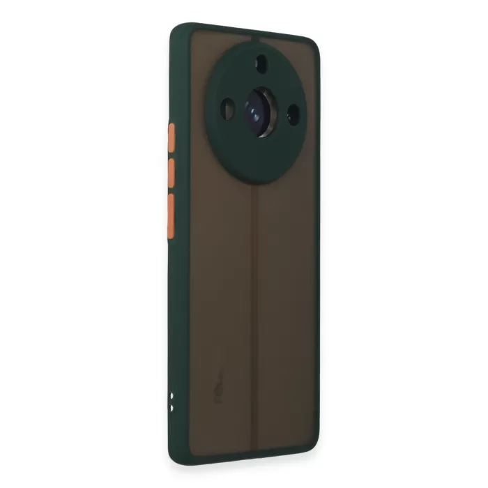 Newface Realme 11 Pro Kılıf Montreal Silikon Kapak - Yeşil