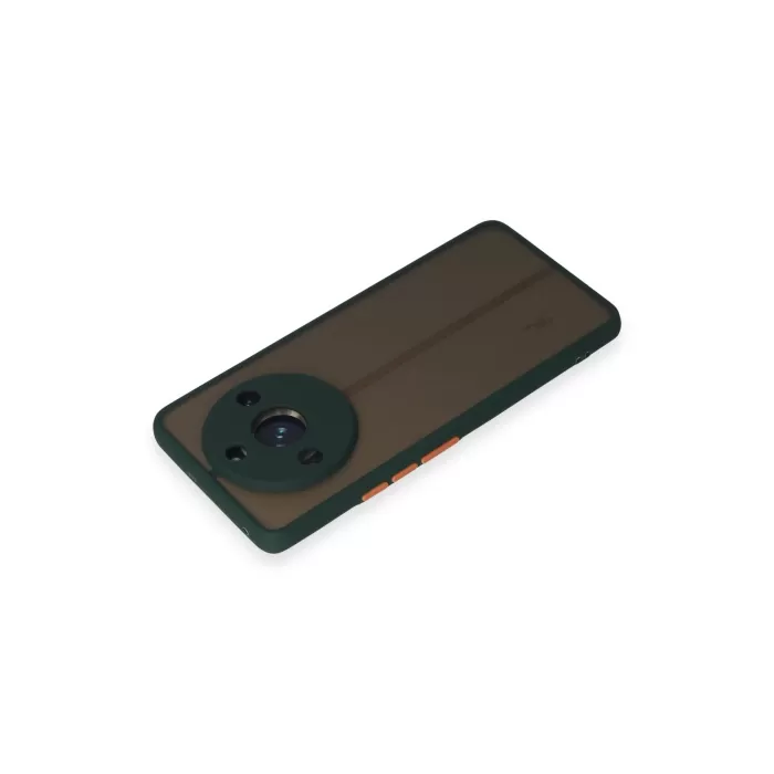 Newface Realme 11 Pro Kılıf Montreal Silikon Kapak - Yeşil